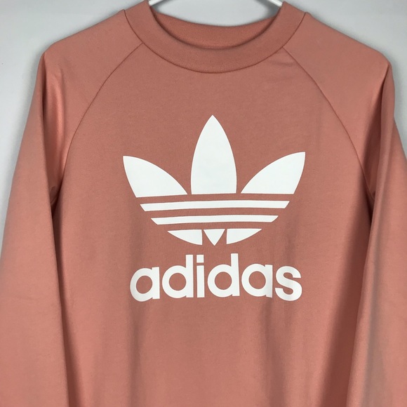 dusty pink adidas hoodie